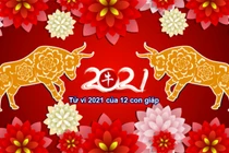 Tử vi 12 con giáp năm 2021: Thần tài gõ cửa, tuổi nào bùng nổ? (Phần 1)