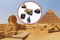 Mẫu đá “ngoài hành tinh” được tìm thấy ở Ai Cập: Cực quý hiếm!