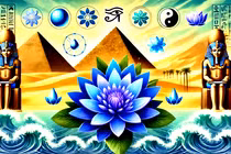 Sự thật kỳ dị về hoa sen xanh phủ trên thi thể Pharaoh Ai Cập