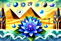 Sự thật kỳ dị về hoa sen xanh phủ trên thi thể Pharaoh Ai Cập