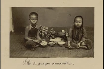 Loạt hình độc đáo về trẻ em Việt Nam cuối thế kỷ XIX