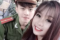 Chàng “cảnh sát” điển trai bên hot girl ĐH Nội vụ