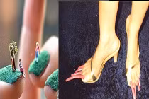 Những bộ móng tay, chân hài hước khó đỡ
