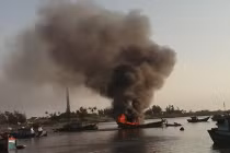 Cháy tàu cá tại Hoàng Sa: 16 ngư dân được cứu sống