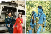 Những bộ ảnh cưới “hàng độc” của các cặp đôi Việt