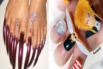Những bộ móng tay, móng chân hài hước khó đỡ (2)