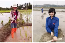 Những hot girl cấy lúa, làm ruộng gây xôn xao nhất trên mạng