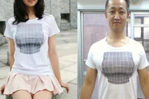 Cận cảnh chiếc áo nâng ngực đánh lừa thị giác gây sốt