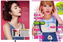 Ngắm các hot girl bìa báo một thời