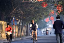 Hà Nội vắng vẻ lạ thường trong ngày đầu năm mới 2015