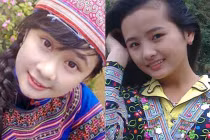 Thiếu nữ khoe sắc trong trang phục dân tộc