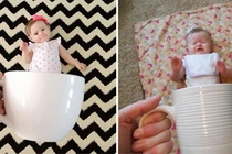 Phản ứng của bé khi bị "ép" đi chụp hình