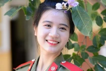 Ngắm nam thanh, nữ tú trường Học viện An ninh nhân dân