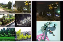 Dân mạng phát sốt với mô hình rồng “lạ” khắp cả nước