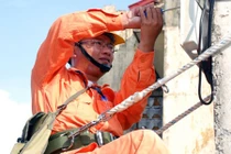 Thợ điện Hà Nội trực chiến mùa nắng nóng kỷ lục