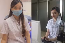Ngỡ ngàng nhan sắc của nữ bác sĩ che kín nửa mặt