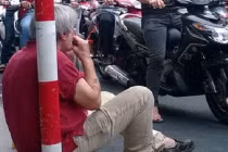 Ăn xin kiểu Tây ở trung tâm Sài Gòn