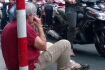 Ăn xin kiểu Tây ở trung tâm Sài Gòn