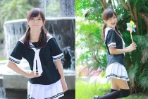 Đồng phục nữ sinh Đài Loan: kín đáo vẫn gợi cảm