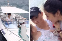 Công Vinh cùng bà xã Thủy Tiên đi du lịch xả stress