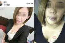 Nhan sắc thật của các hot girl qua chat video gây choáng