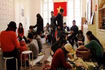 Du học sinh Việt khắp thế giới gói bánh chưng đón Tết