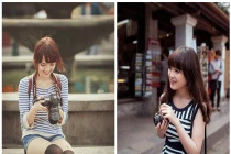 Nét duyên dáng khó cưỡng của nữ sinh Hà thành