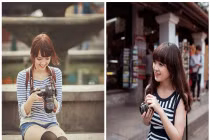 Nét duyên dáng khó cưỡng của nữ sinh Hà thành