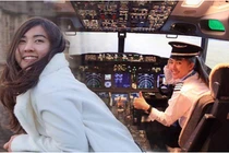 Mặt thật của nữ phi công xinh đẹp nhất Thái Lan