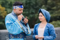 Ảnh cưới cổ tích "cô Tấm" của cặp đôi dâu Việt - rể Tây