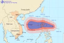 Từ sáng 12/10, bão số 11 dậy sóng Biển Đông