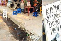 Biển “Không biết đường, đừng hỏi!” ở Hà Nội gây sốc
