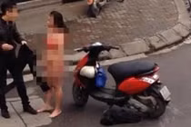 Phút hớ hênh của quý cô Việt khi “gặp hạn” trên phố