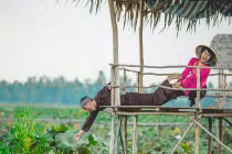 Nam bộ đẹp mê hồn trong ảnh cưới đôi uyên ương Nhật