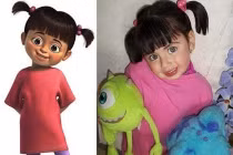 Hài hước người thật "y chang" nhân vật hoạt hình 