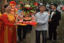 Dàn bê tráp U50, U60 trong đám hỏi độc nhất Việt Nam