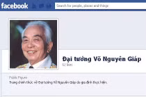 Gia đình lập trang Facebook chính thức về Đại tướng