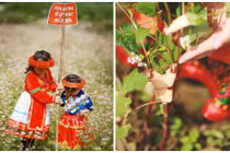 Dậy sóng bộ ảnh “Bảo vệ hoa tam giác mạch“