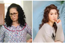 Ngọc Trinh, Quỳnh Anh Shyn... tóc xoăn hệt "mẹ chồng tai quái"