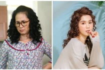 Ngọc Trinh, Quỳnh Anh Shyn... tóc xoăn hệt "mẹ chồng tai quái"