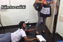 Ảnh cười Facebook: "Thảm cảnh" nộp bài thi muộn