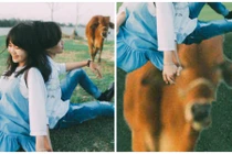 Cặp đôi trẻ “cạn lời” khi nhờ anh em xóa hộ... con bò