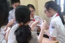 Hình ảnh siêu khó đỡ của teen Việt trong lớp học