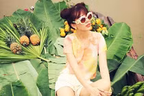 Hot girl Việt "cuồng" trào lưu để tóc Na Tra tránh nóng