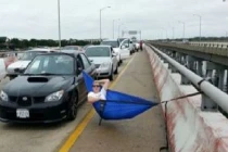 Mọi nơi đều có thể biến thành chỗ ngủ