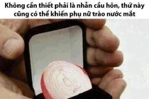 Ảnh cười Facebook: Màn cầu hôn khiến nàng rơi nước mắt