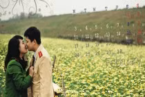 Ảnh đón xuân lãng mạn của cặp đôi cảnh sát 9x