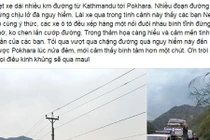 Con cố diễn viên Hồng Sơn mắc kẹt động đất ở Nepal