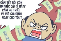 Cười ngất với bộ tranh “giấc mơ có thật” trong năm mới