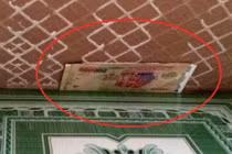 Giấu quỹ đen trong đống gạch cũ vẫn bị vợ con "khai quật"